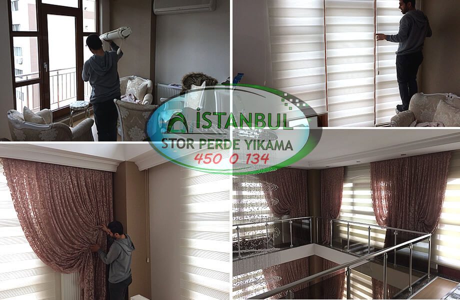 istanbul stor perde yıkama