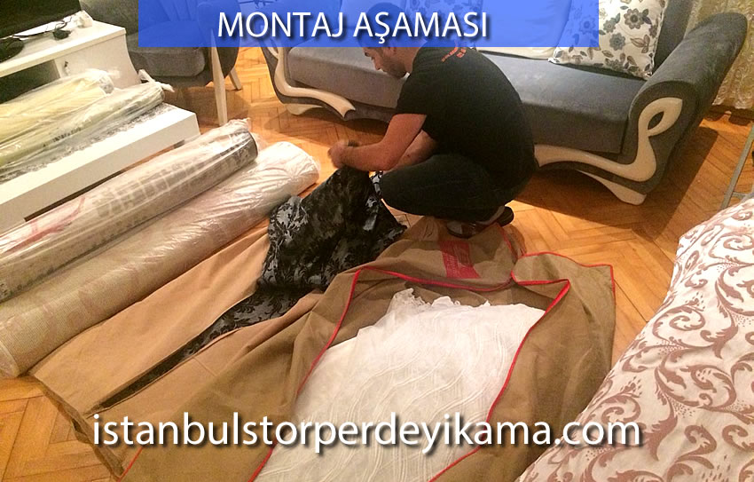 Stor perde montajı