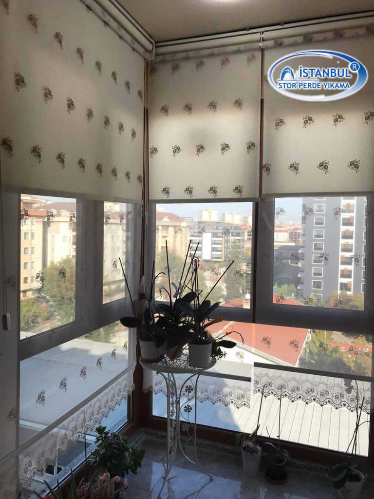 stor perde balkon