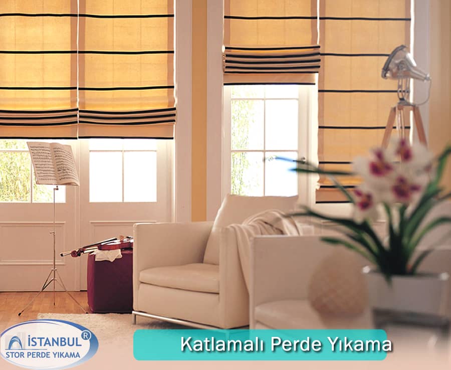 katlamalı perde yıkama
