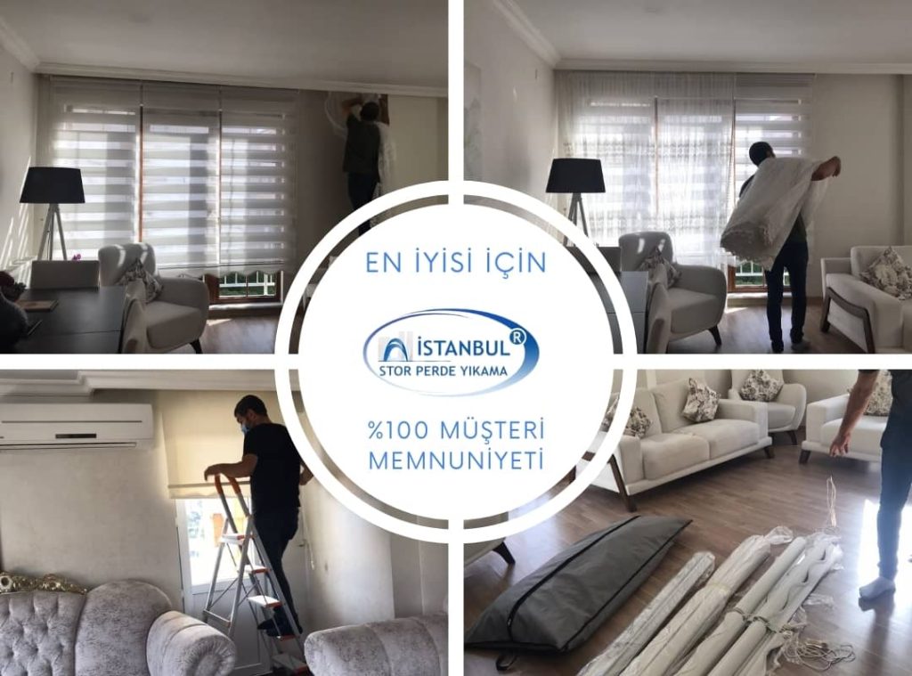 stor zebra perde yıkama