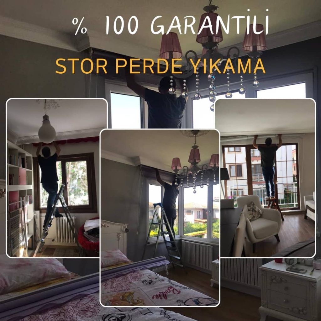 Bahçelievler stor perde yıkama
