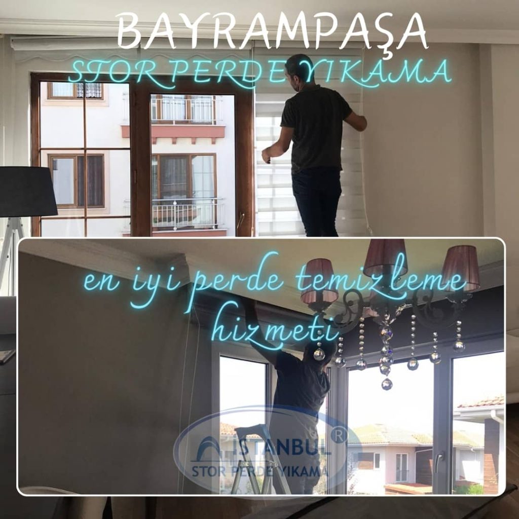 Bayrampaşa stor perde yıkama