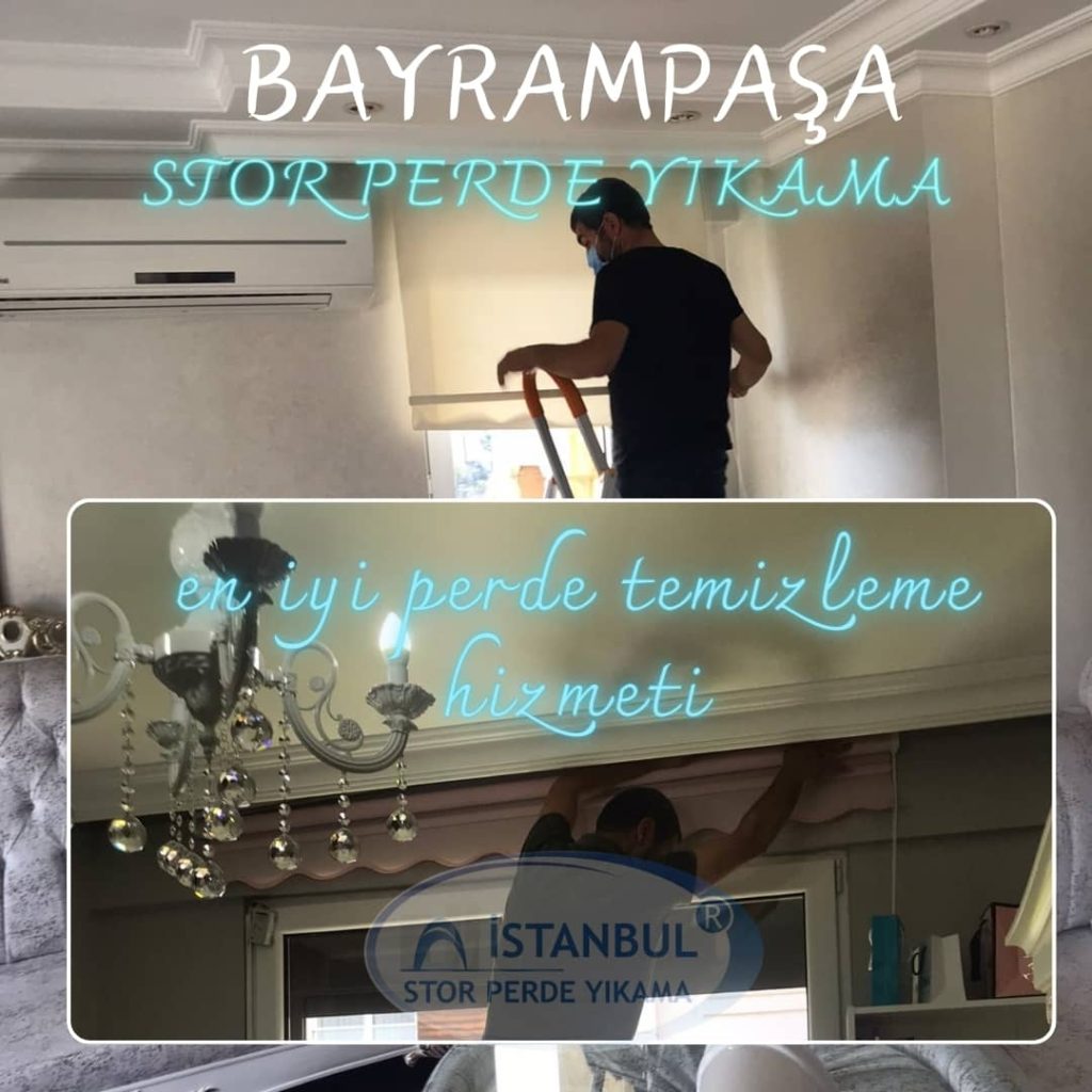 Bayrampaşa stor perde yıkama