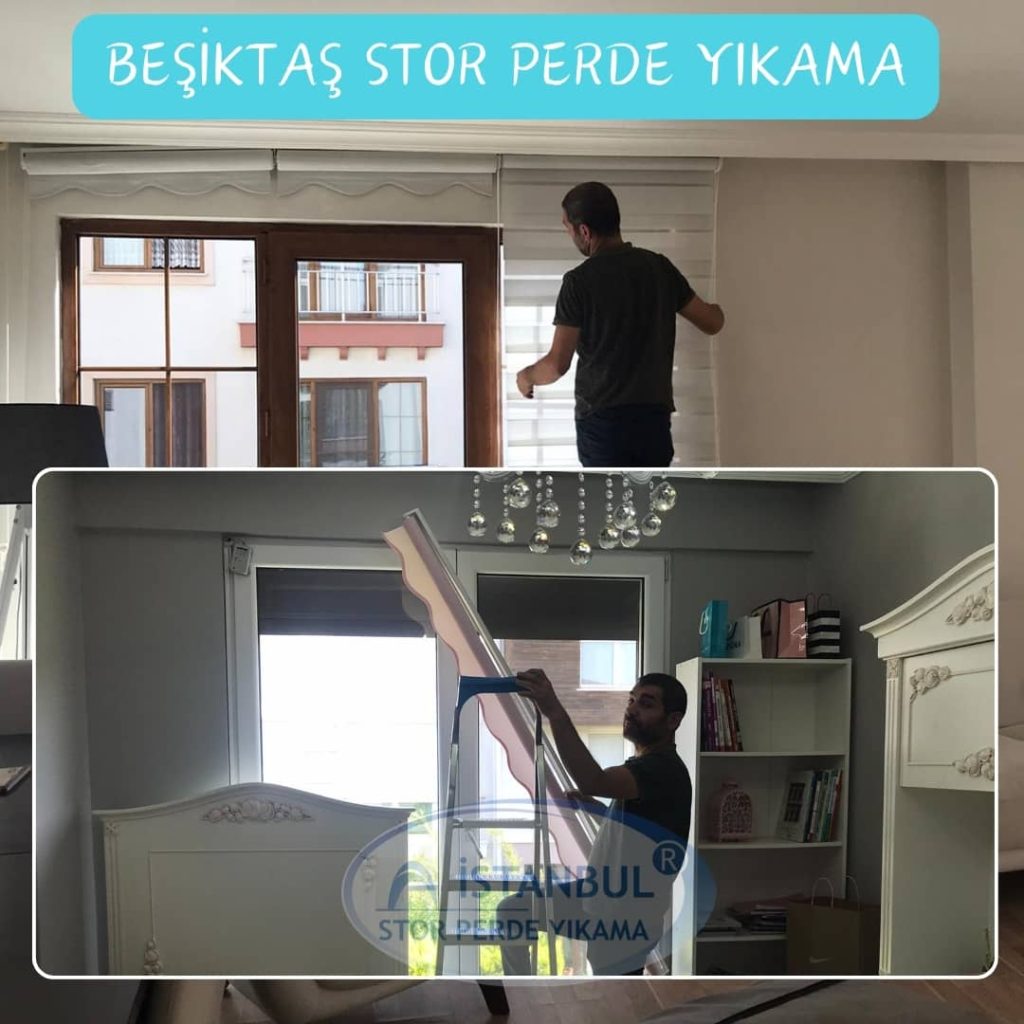 Beşiktaş stor perde yıkama