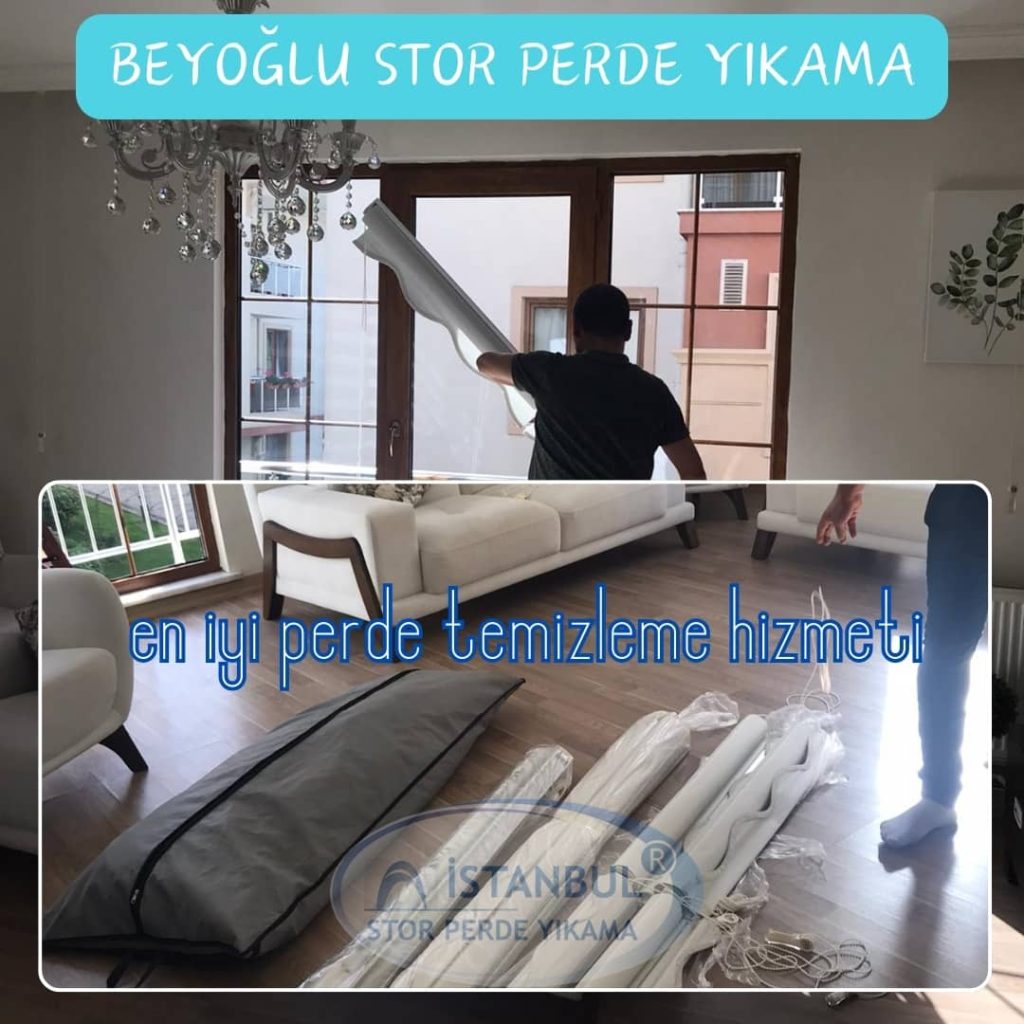 Beyoğlu stor perde yıkama
