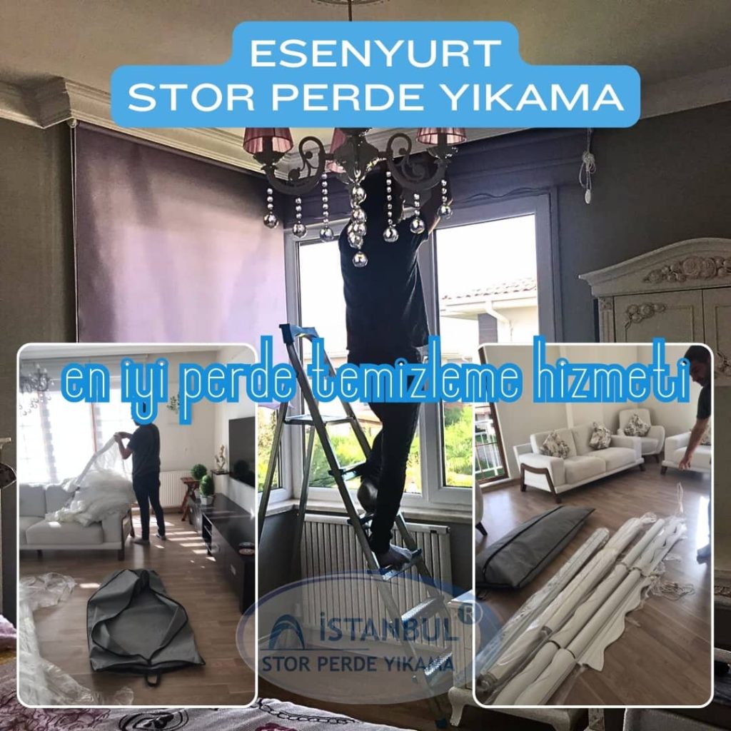 Esenyurt stor perde yıkama