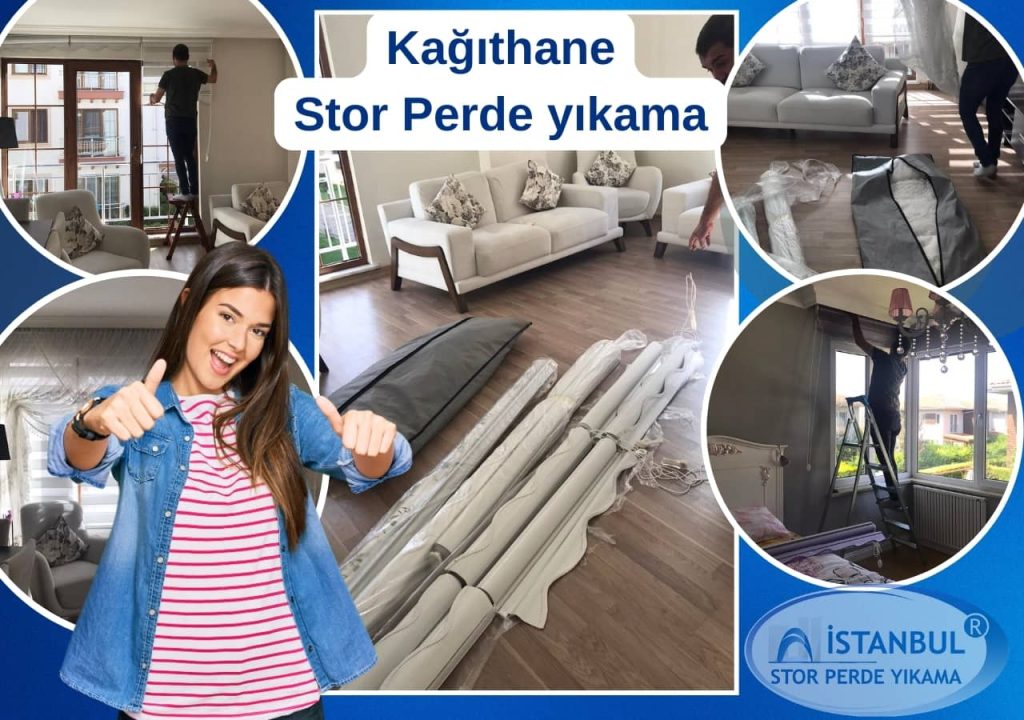 Kağıthane stor perde yıkama