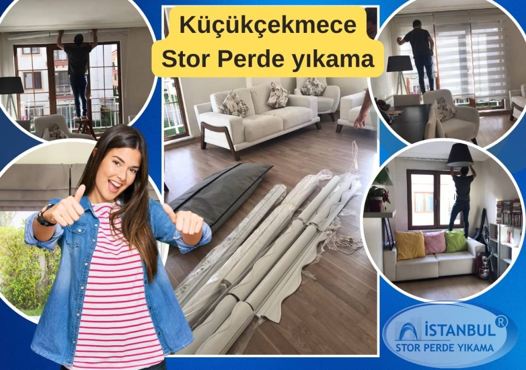 Küçükçekmece stor perde yıkama